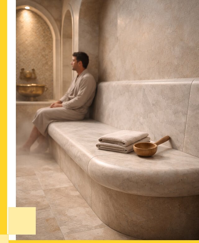 Сиденья для хамама в Югорске под ключ от 12253 р. | ЭриданЮгр