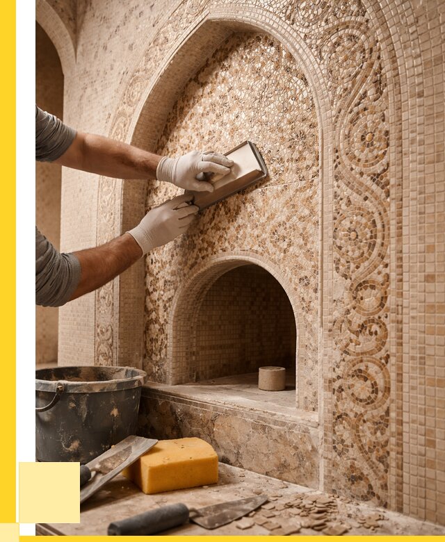 Мозаика для хамама в Югорске под ключ от 5106 р. | ЭриданЮгр