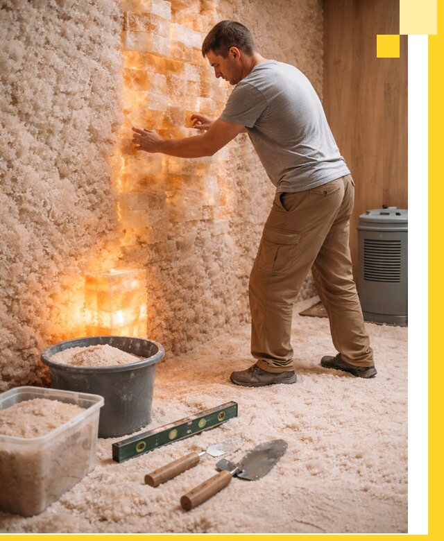 Проектирование и монтаж соляных комнат в Югорске под ключ