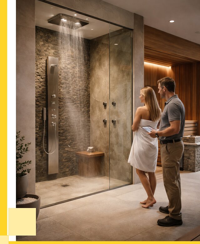 Купить душ впечатлений для дома в Югорске от 86794 р. | ЭриданЮгр