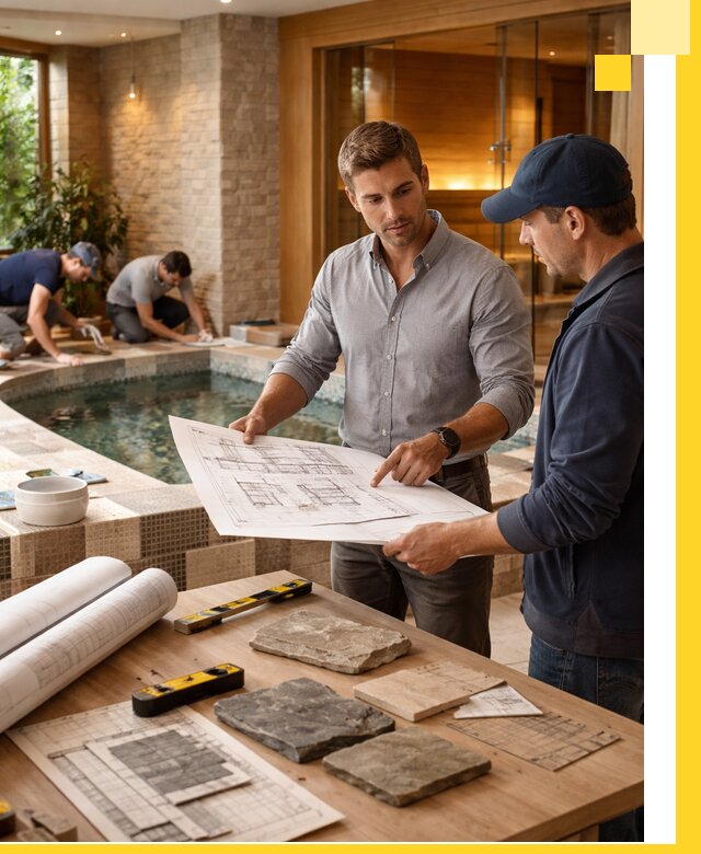 Проектирование SPA зон под ключ в Югорске с инженерией